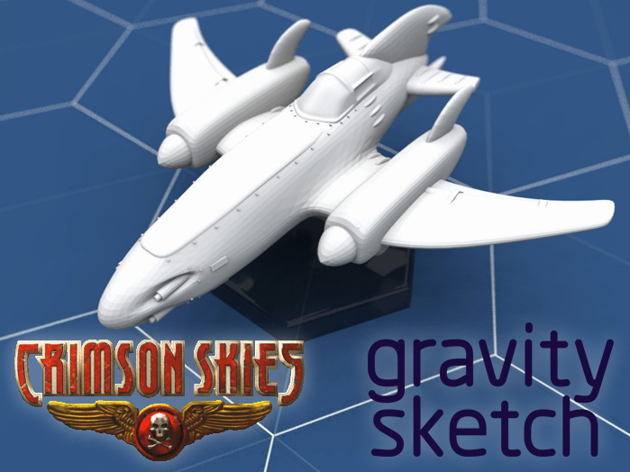 Crimson Skies - ChanceVought Revenant MKV