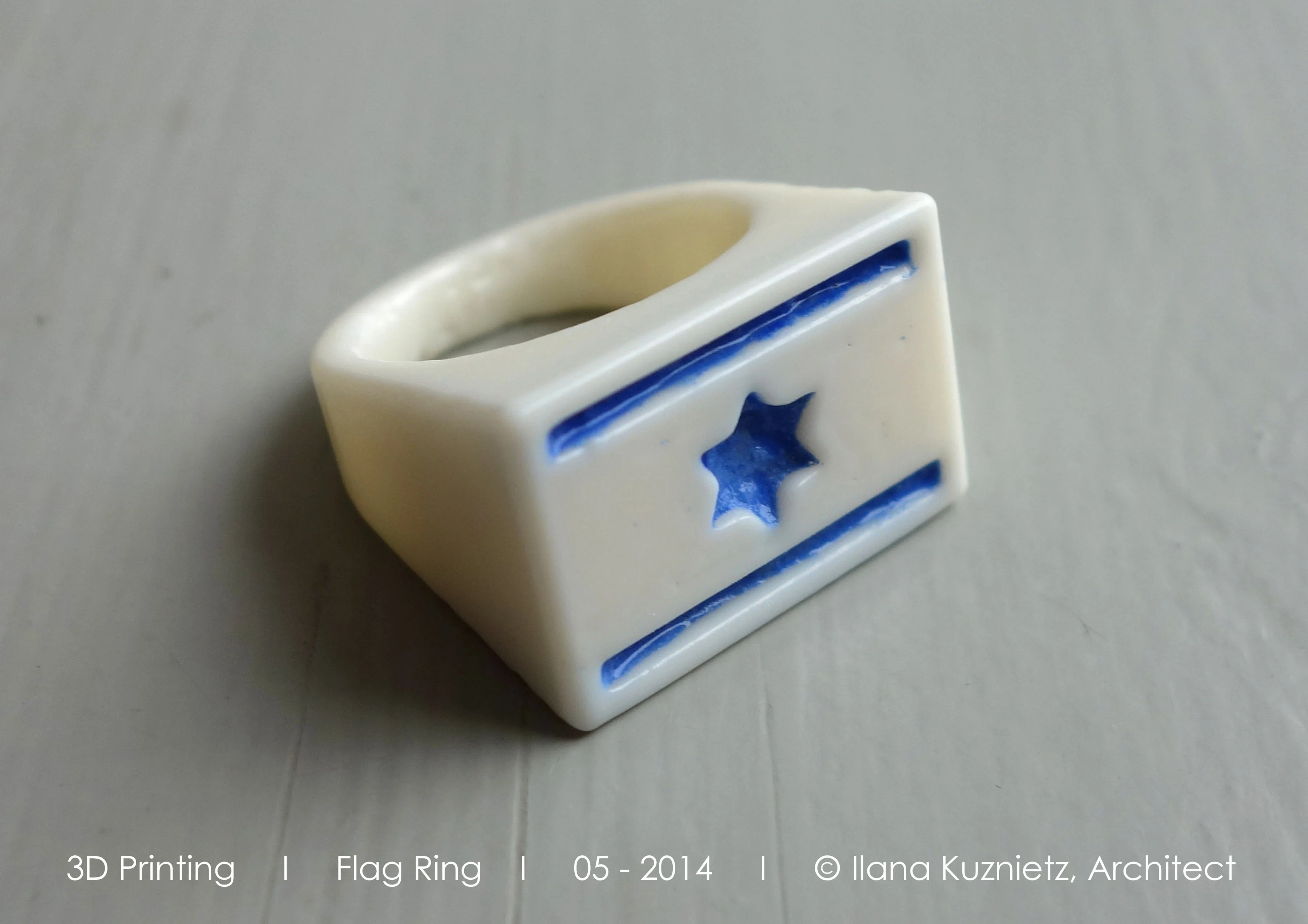 Stand with Israel - Flag Ring