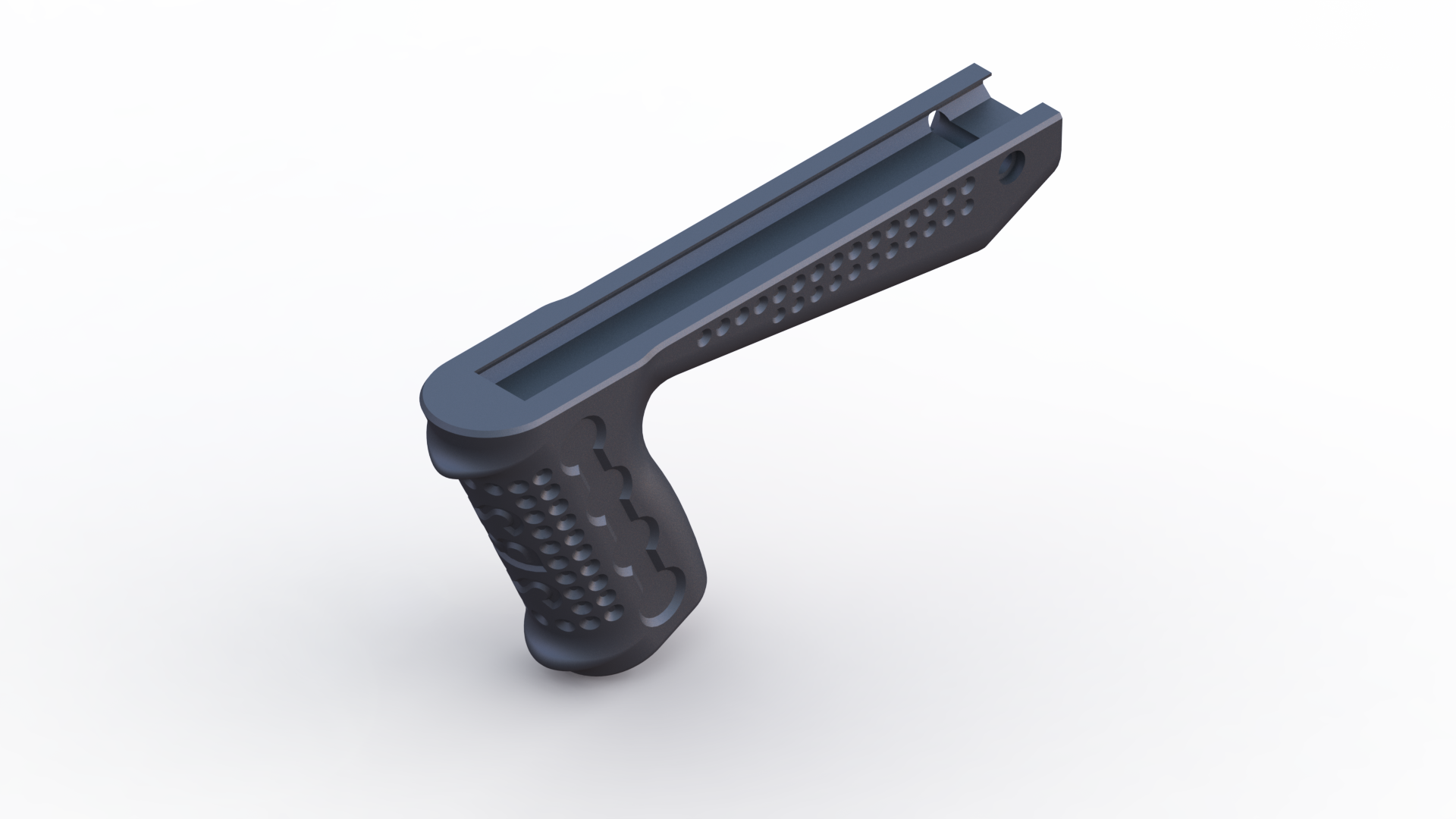(JRC-IFG1C) INCLINED FRONT GRIP, JUST RIGHT CARBINE, 7" OEM HANDGUARD