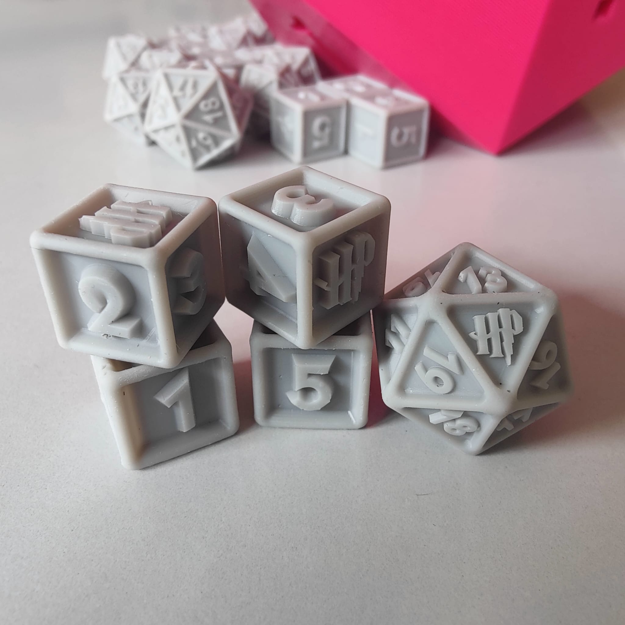 D20 - D6 Dice Harry Potter MTG - D&D