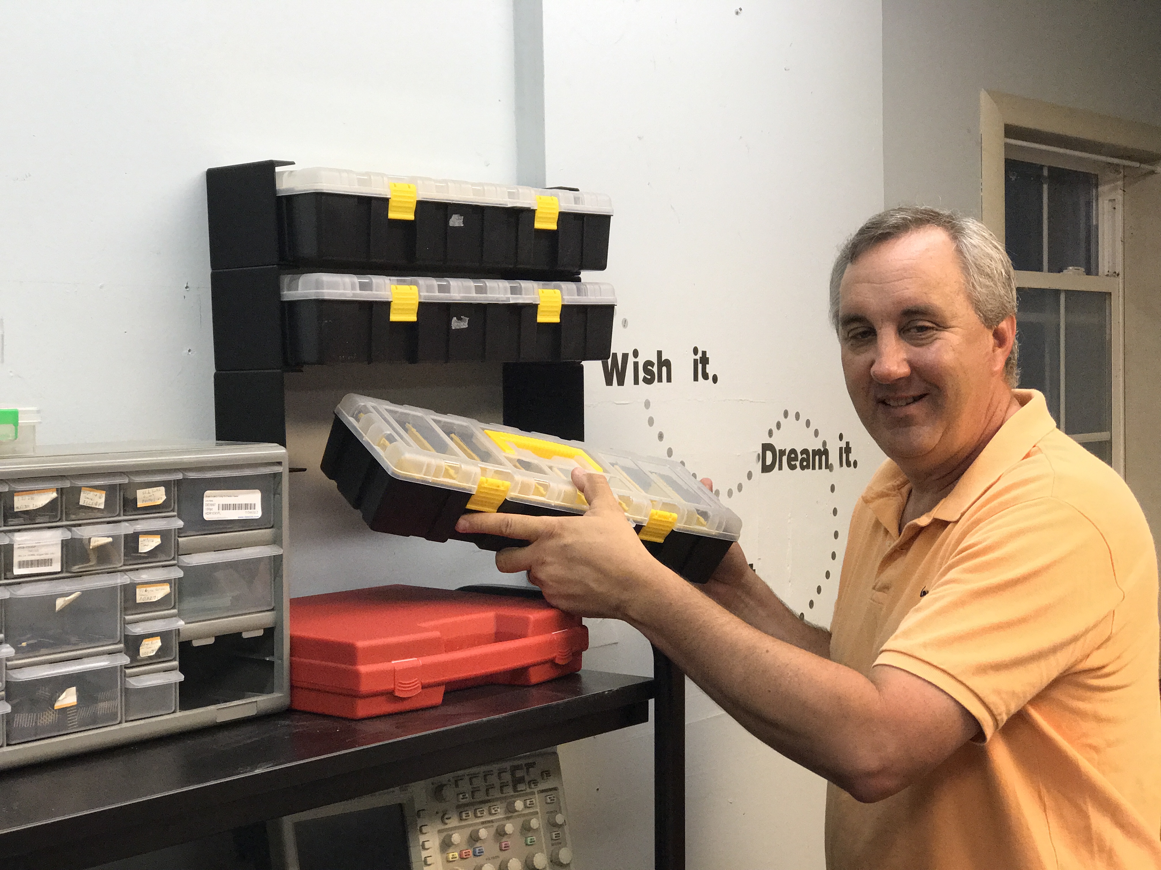 Brackets for HarborFreight Storage Boxes