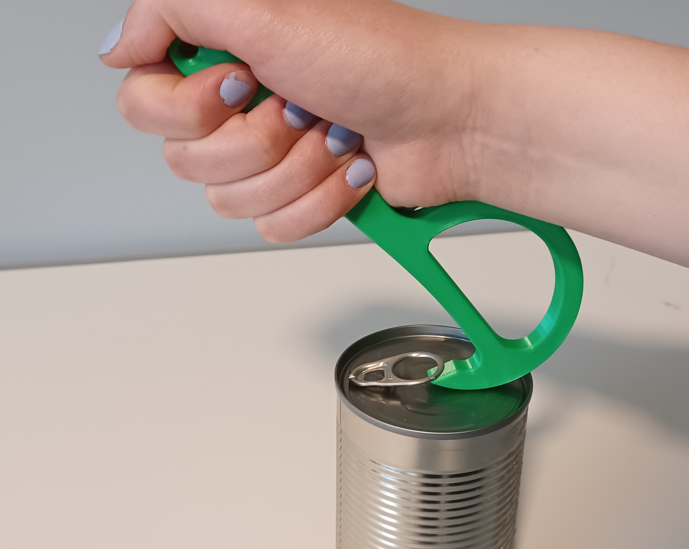 Pull-Tab Tin Can Opener