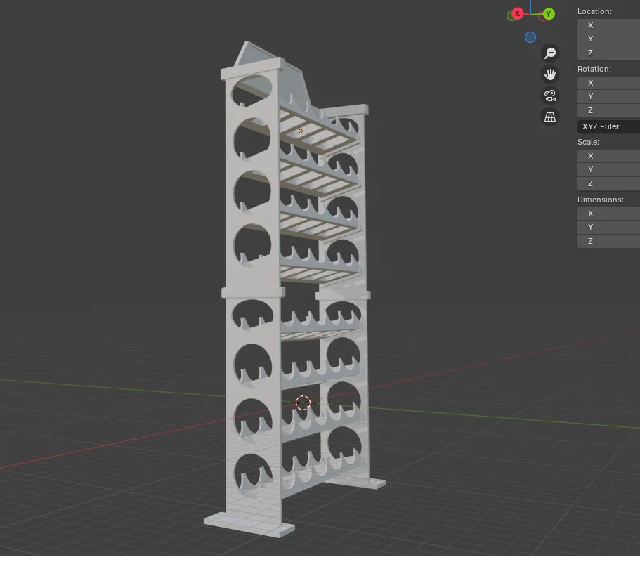 Pro-Acryl bottle rack 20/40ct