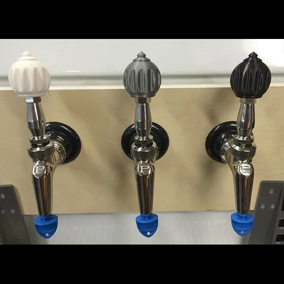 These beer tap handles are not too shabby.