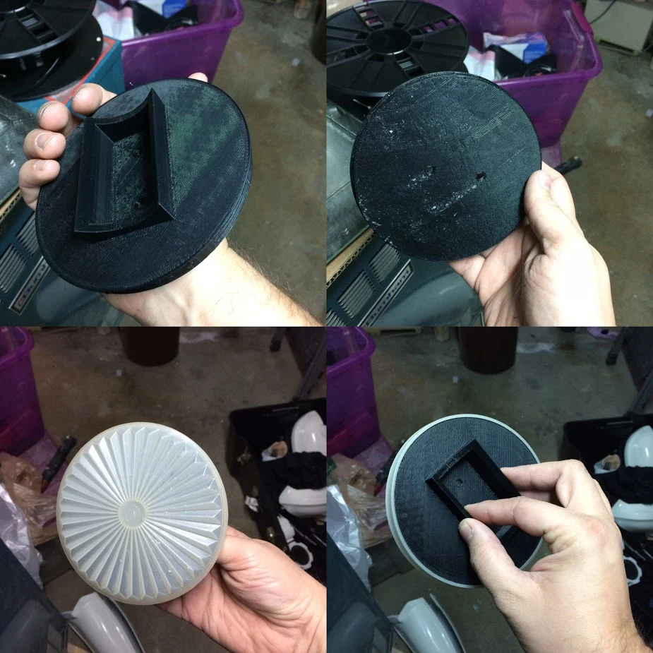 Sandtrooper radar dish mount