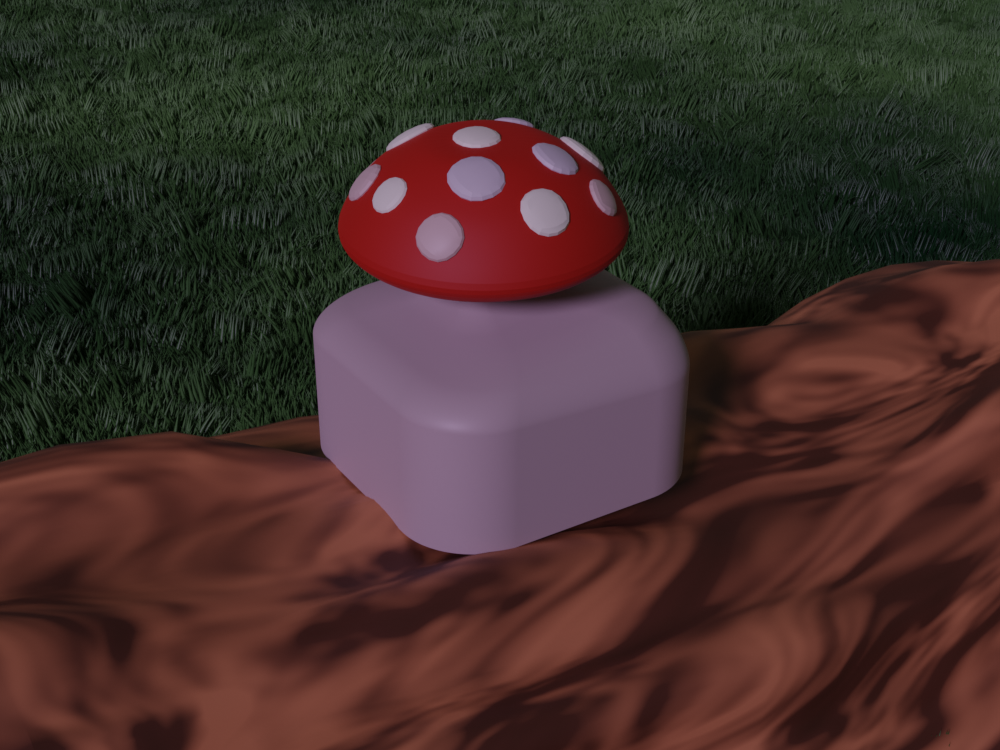 MUSHROOMS : KEYCAP N°1