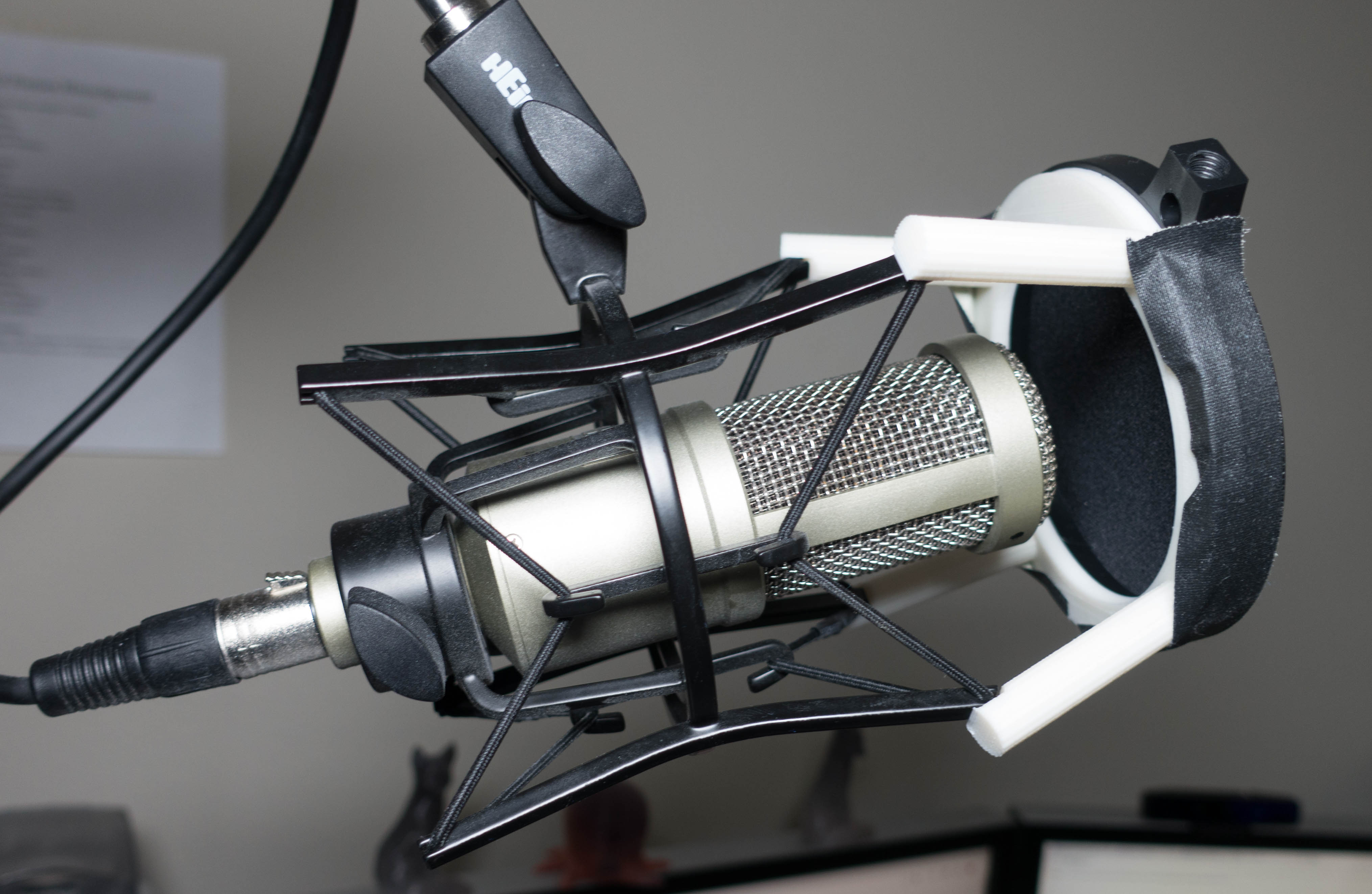 Pop Filter Holder for Heil PR40 Shockmount
