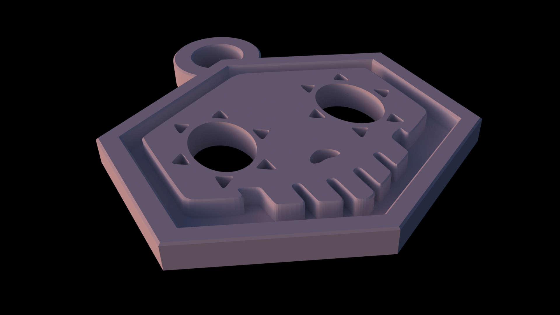 Sombra Logo Keychain