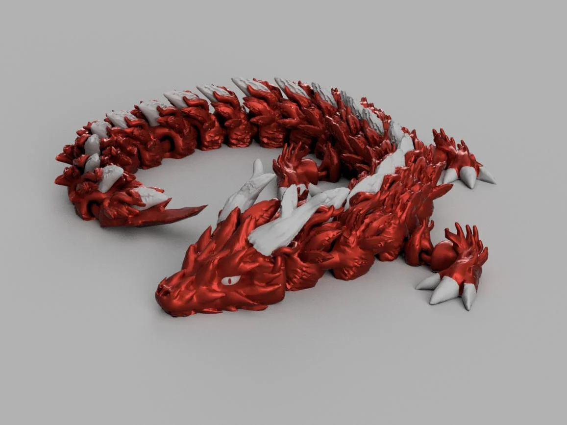 Dragon articulé Dual Color