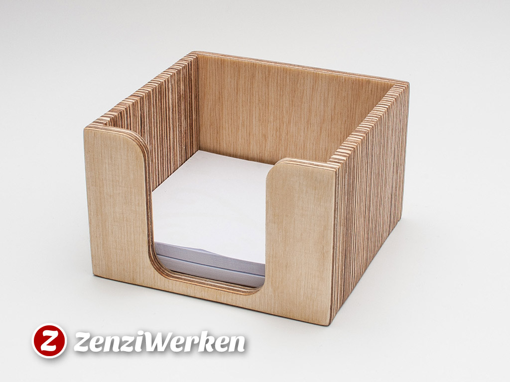 Memo Cube Holder cnc/laser