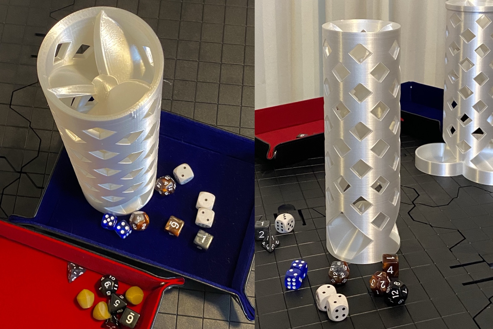 Dice Tower - Triple Helix / Spiral