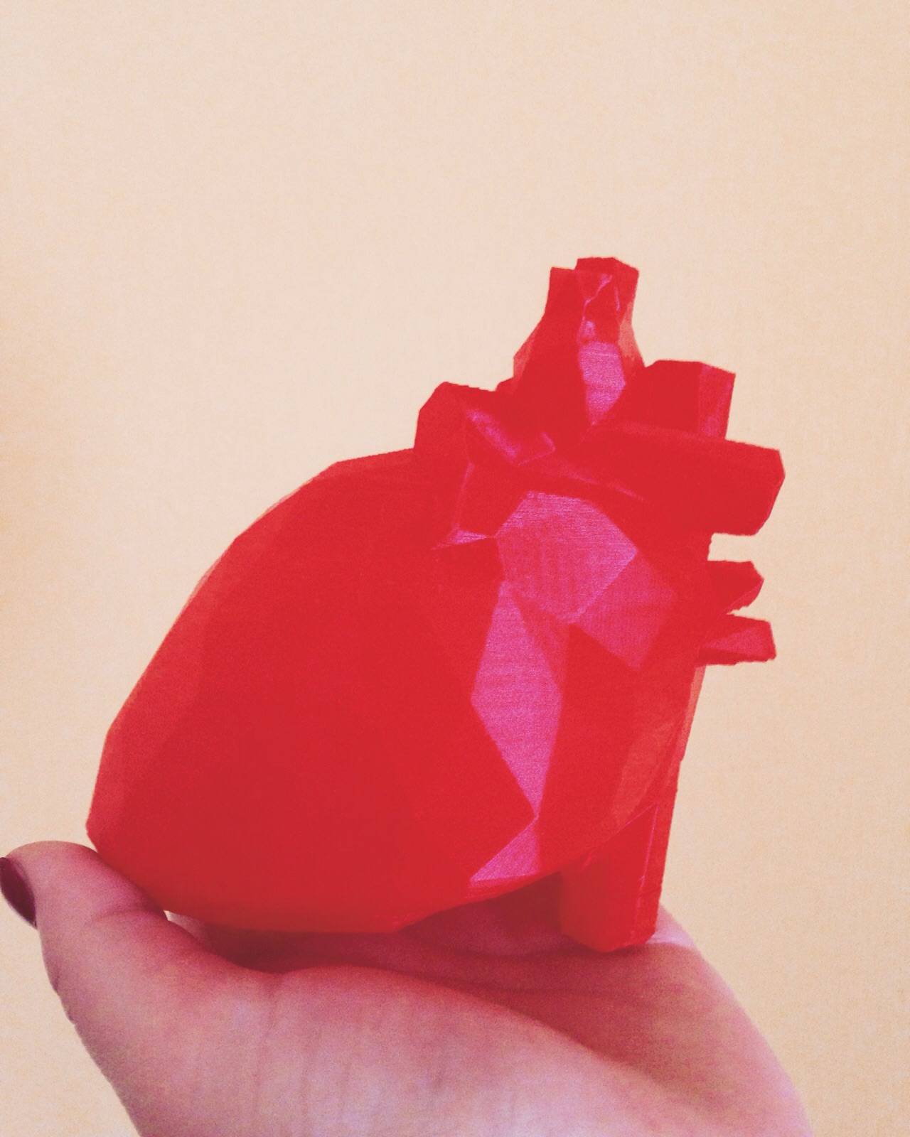 Low Poly Heart Model