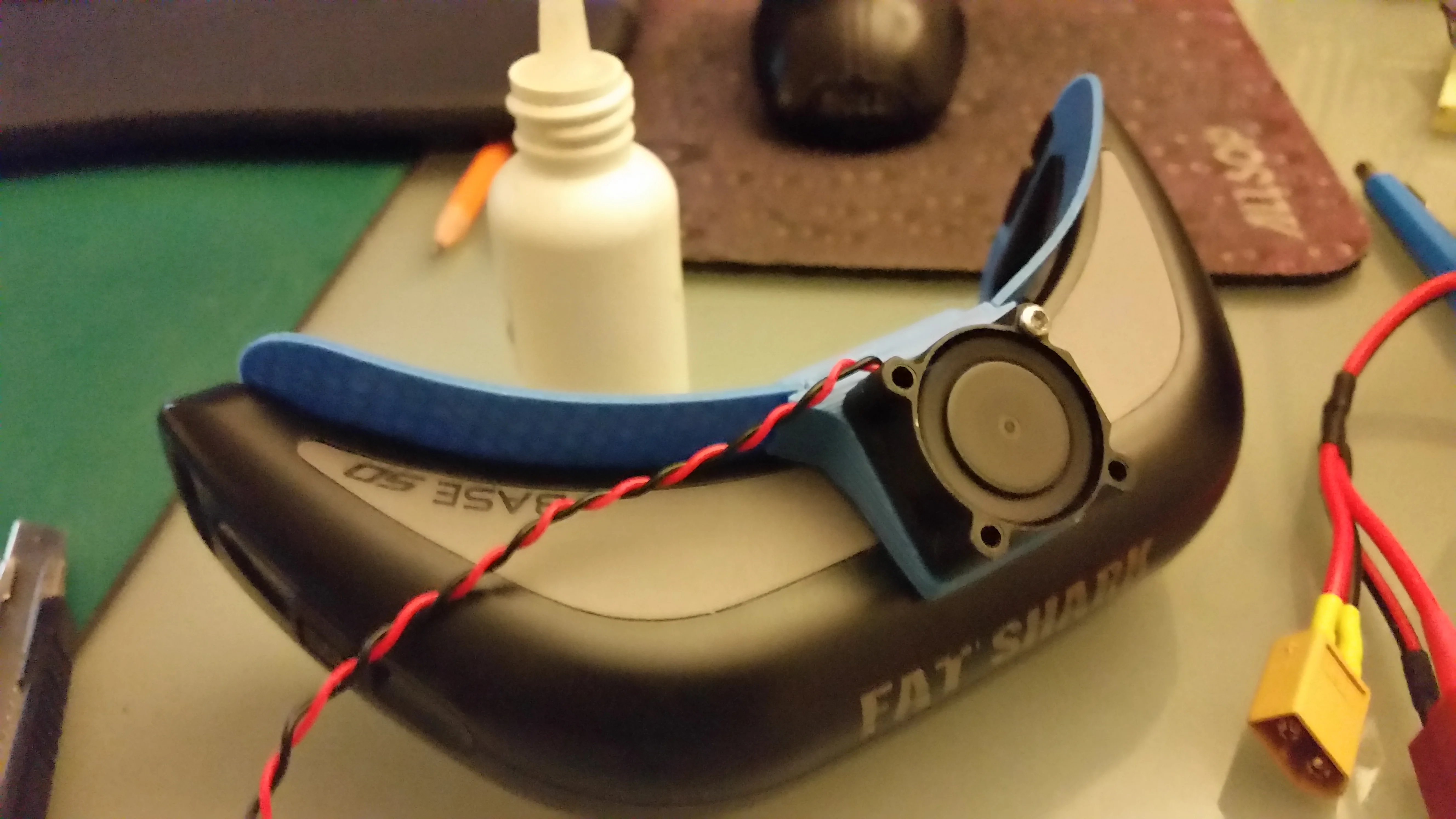 FPV Goggles Anti-Fog Fan System
