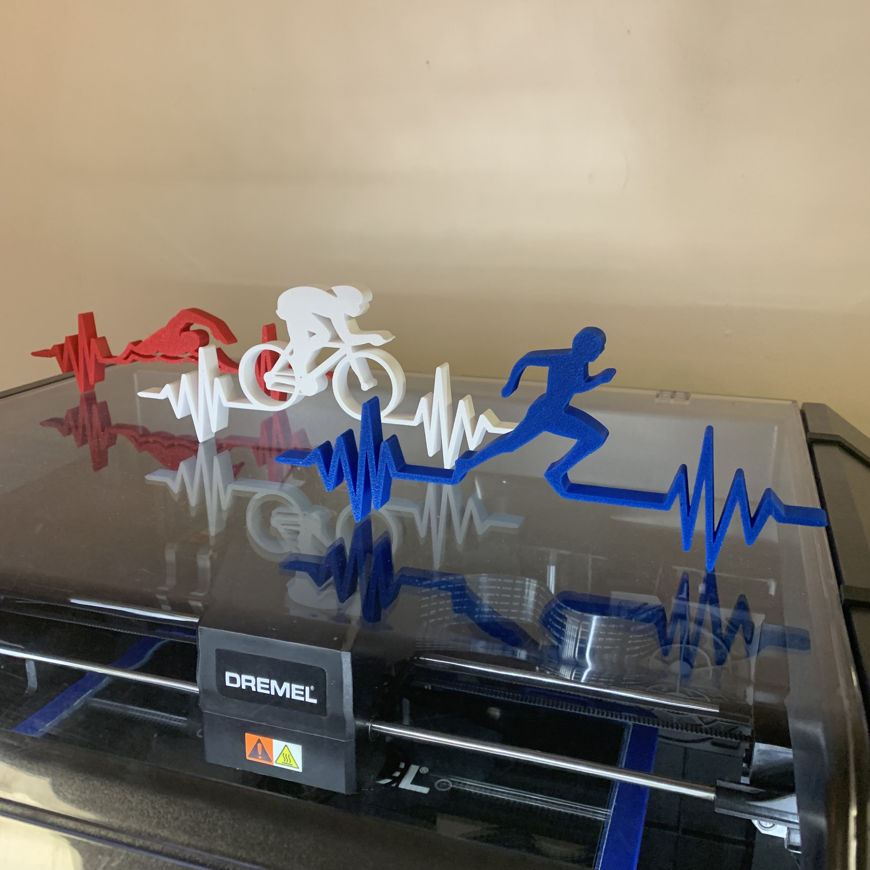 Swim Bike Run Heartbeat