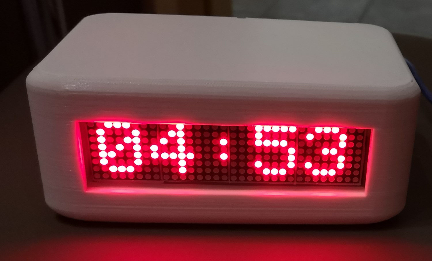 4x8x8 LED Dot Matrix Clock