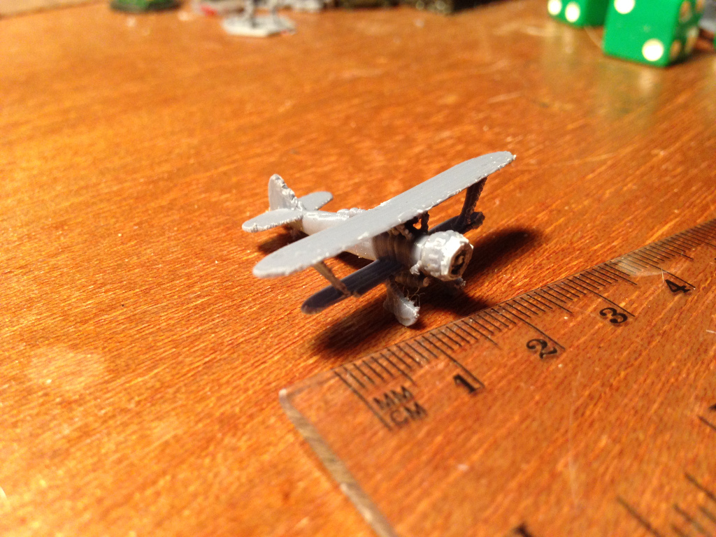 Henschel HS-123 divebomber for microarmor
