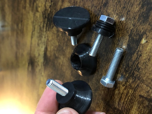 Replacement Desk Feet / Slides for M6 Screw - Furniture