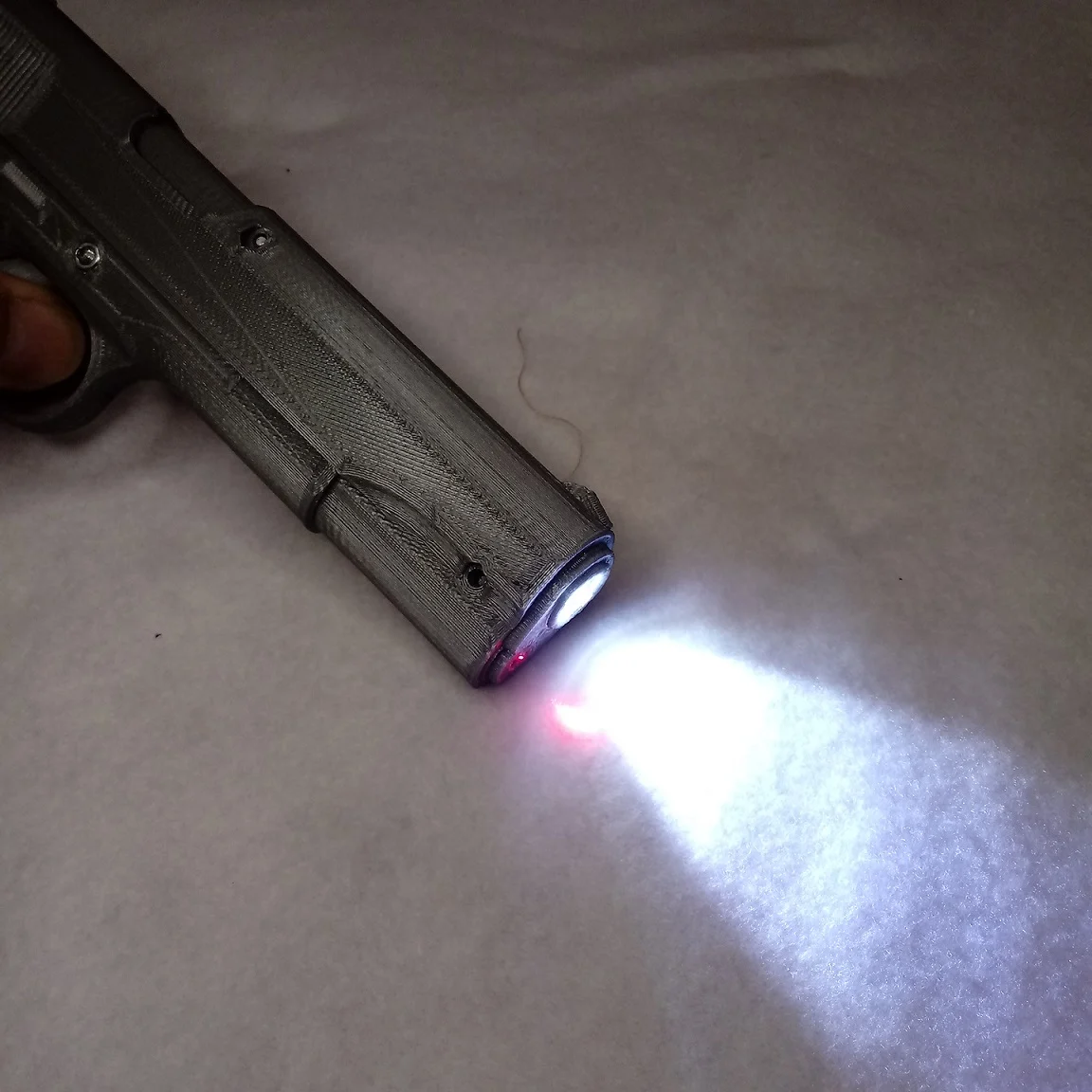 Absolutely Coolest  COLT 1911 Laser LED Q5 Torch Flash light