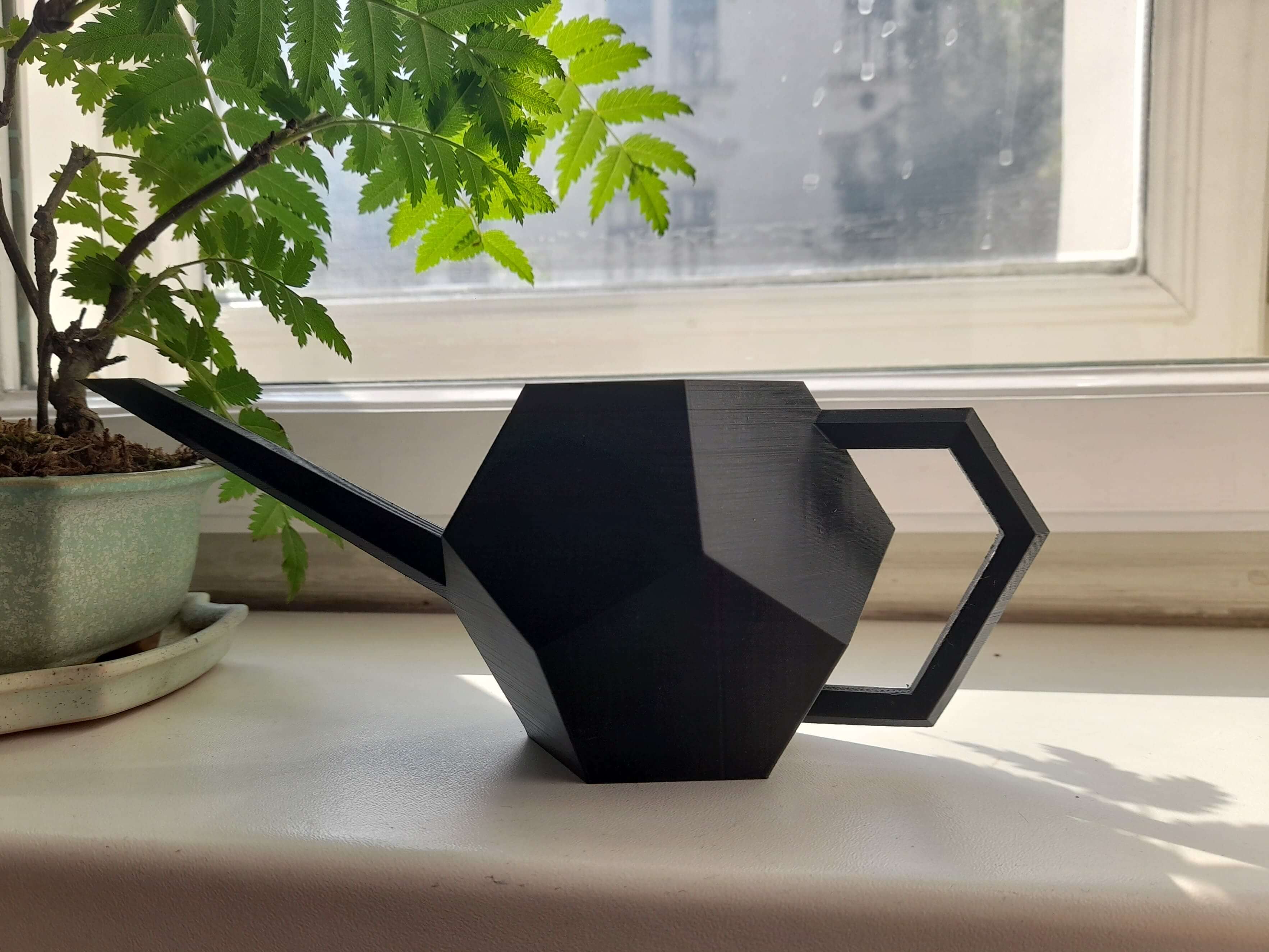 Dodecahedron watering can