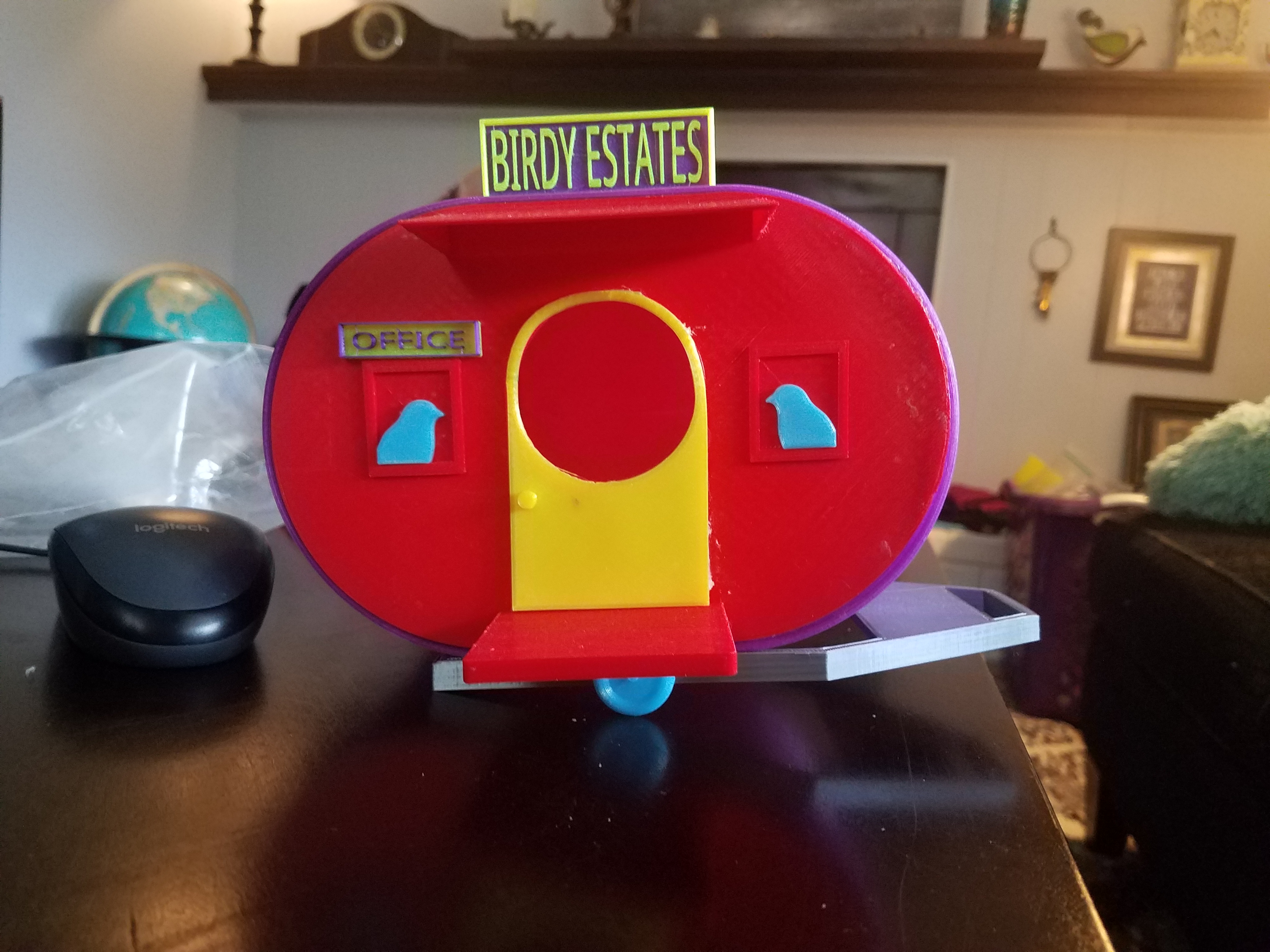 RV Trailer Birdhouse upgrades!
