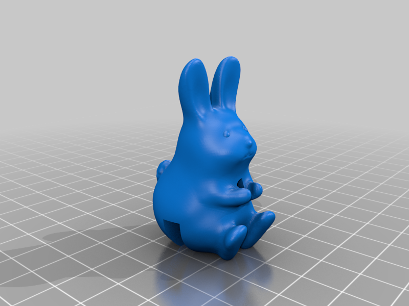 Fishing tea bunny
