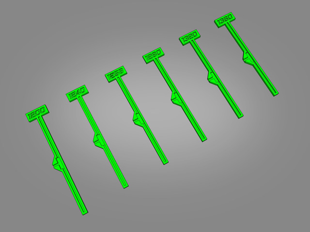 Dipole Antenna Jig 1.2-1.3GHz