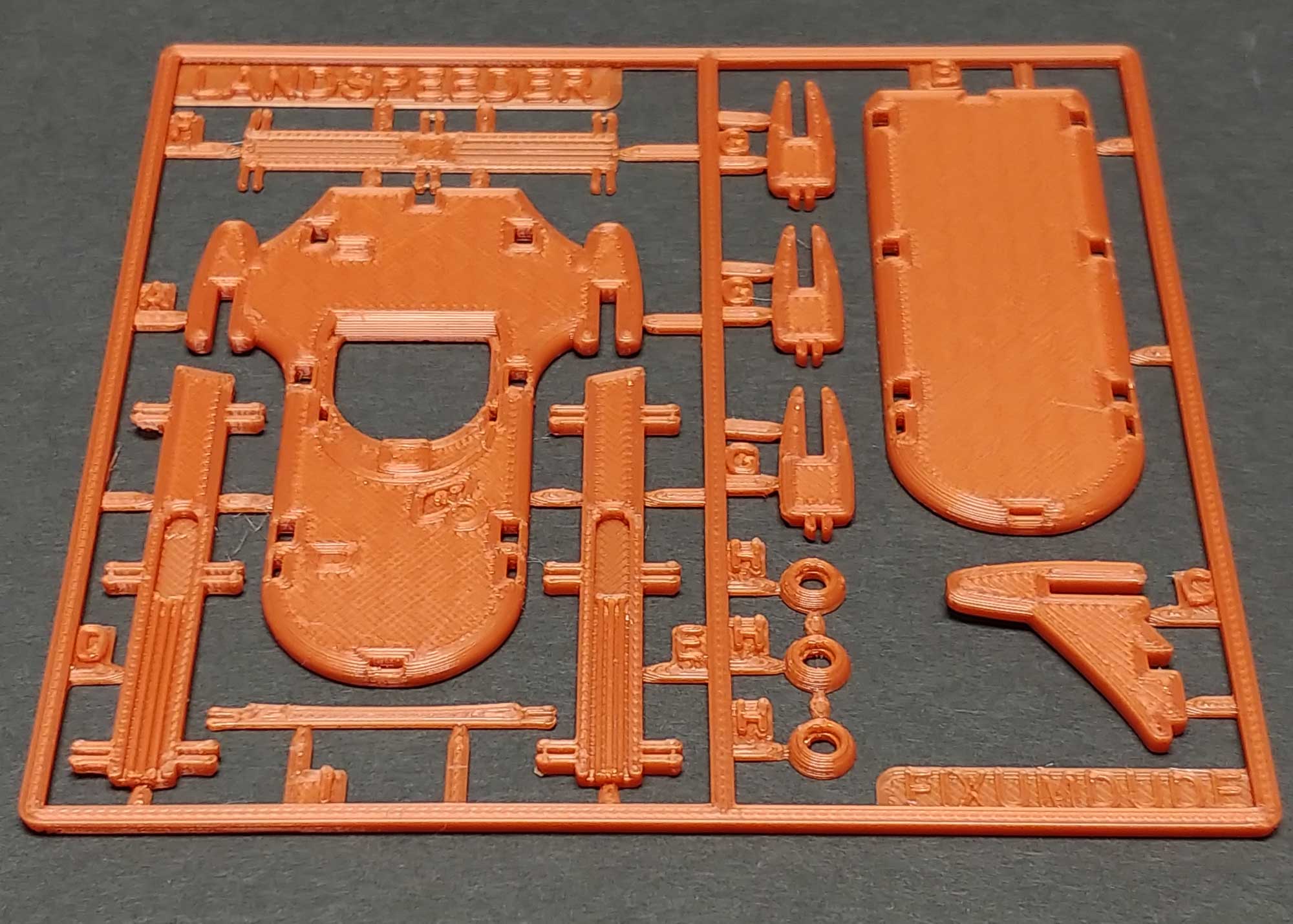 Landspeeder Kit Card