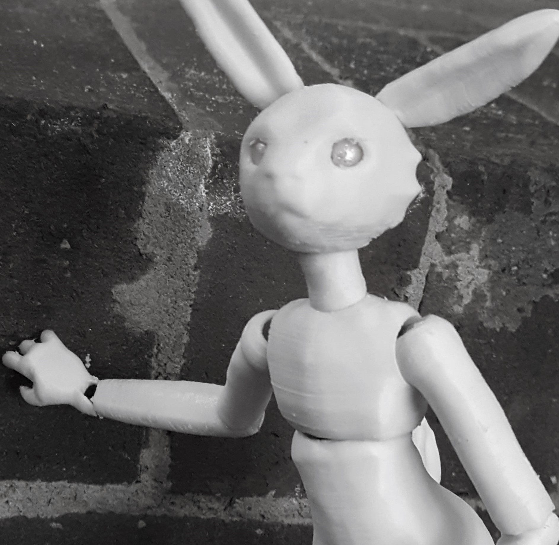 Anthro bunny BJD