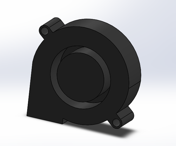 50mm Blower Fan Mock-Up