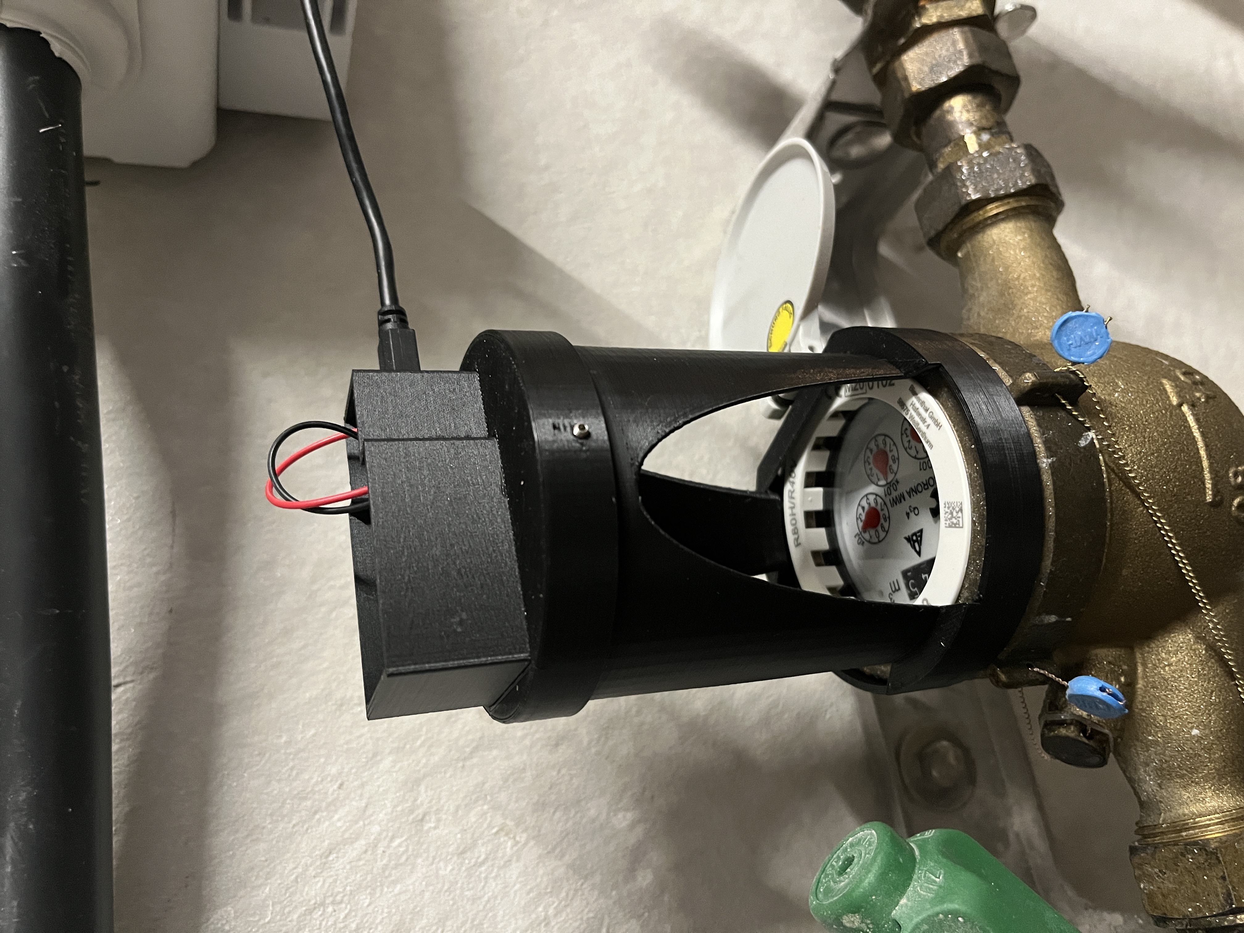 Watermeter - ESP32 - MicoUSB