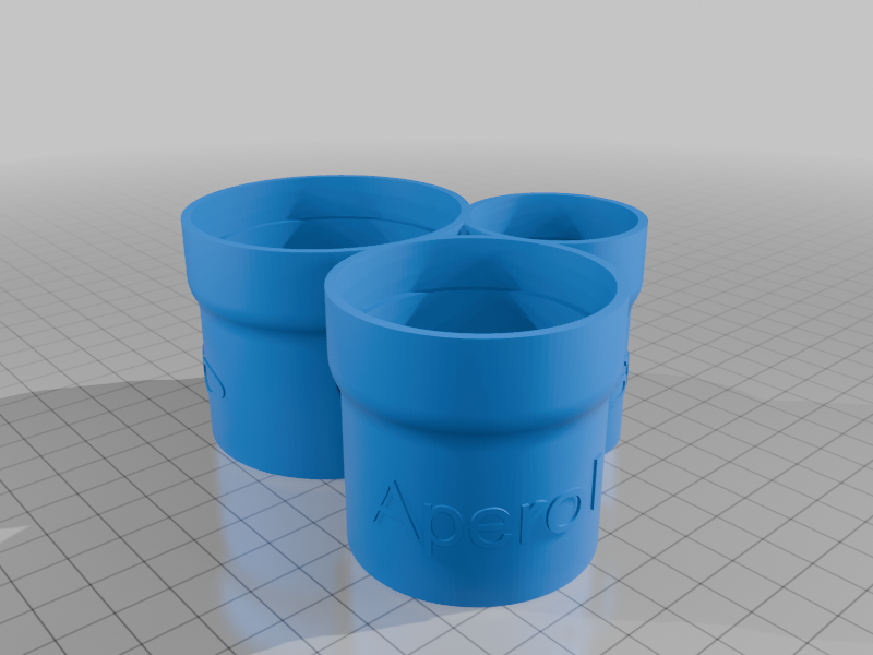 Aperol Spritz measuring cups