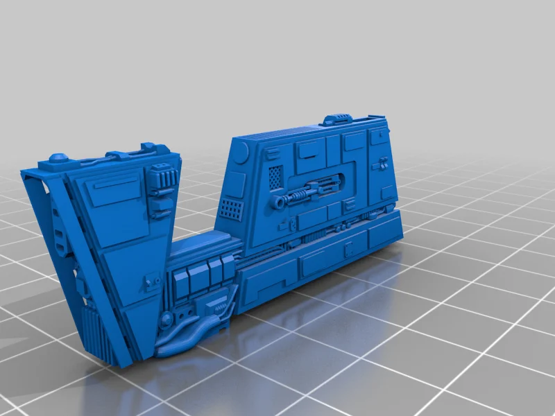 C-PH Patrol Speeder Bike Star Wars Legion (Solo Movie) REMIX v2