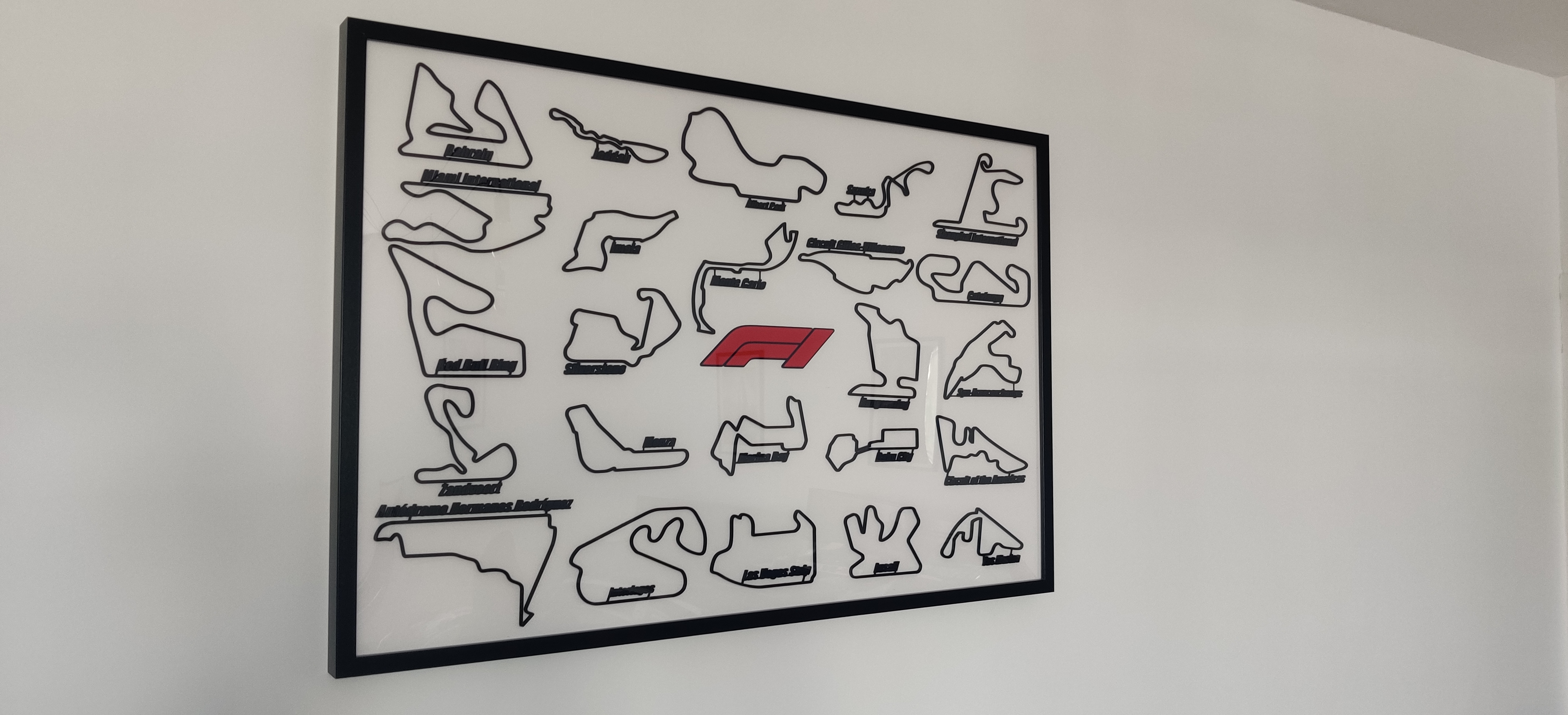 F1 2024 and 2025 Tracks