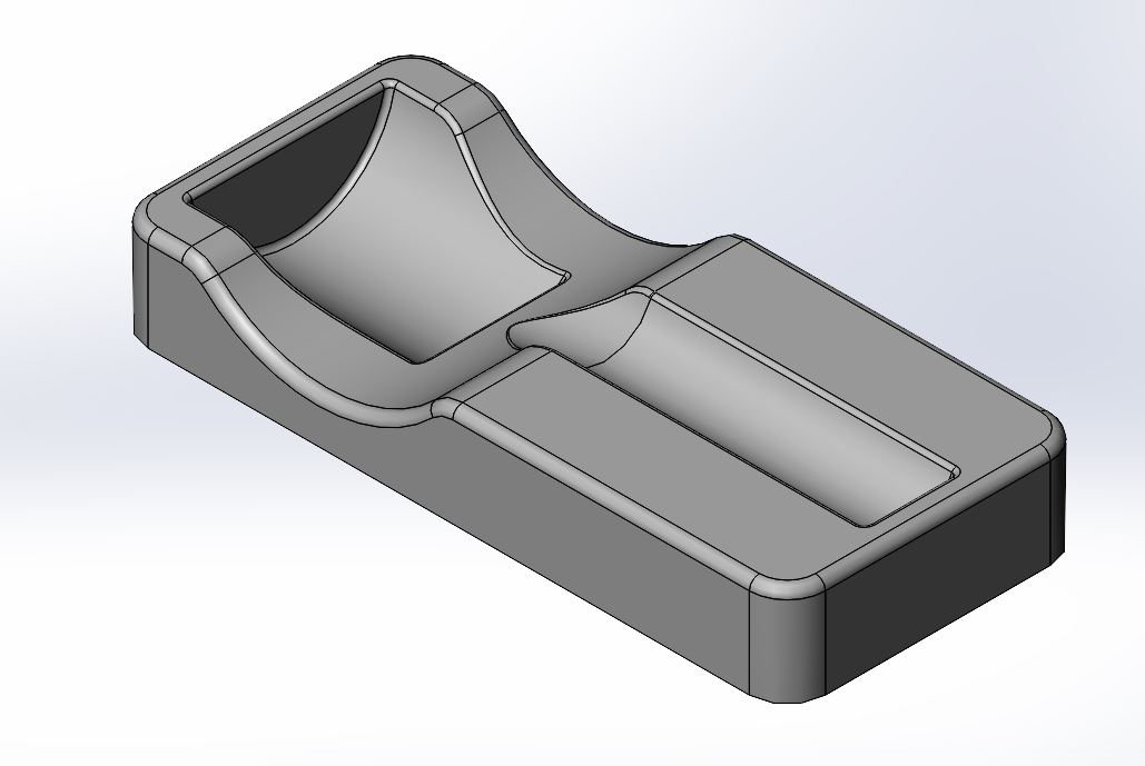 2in facemill tray, R8 shank