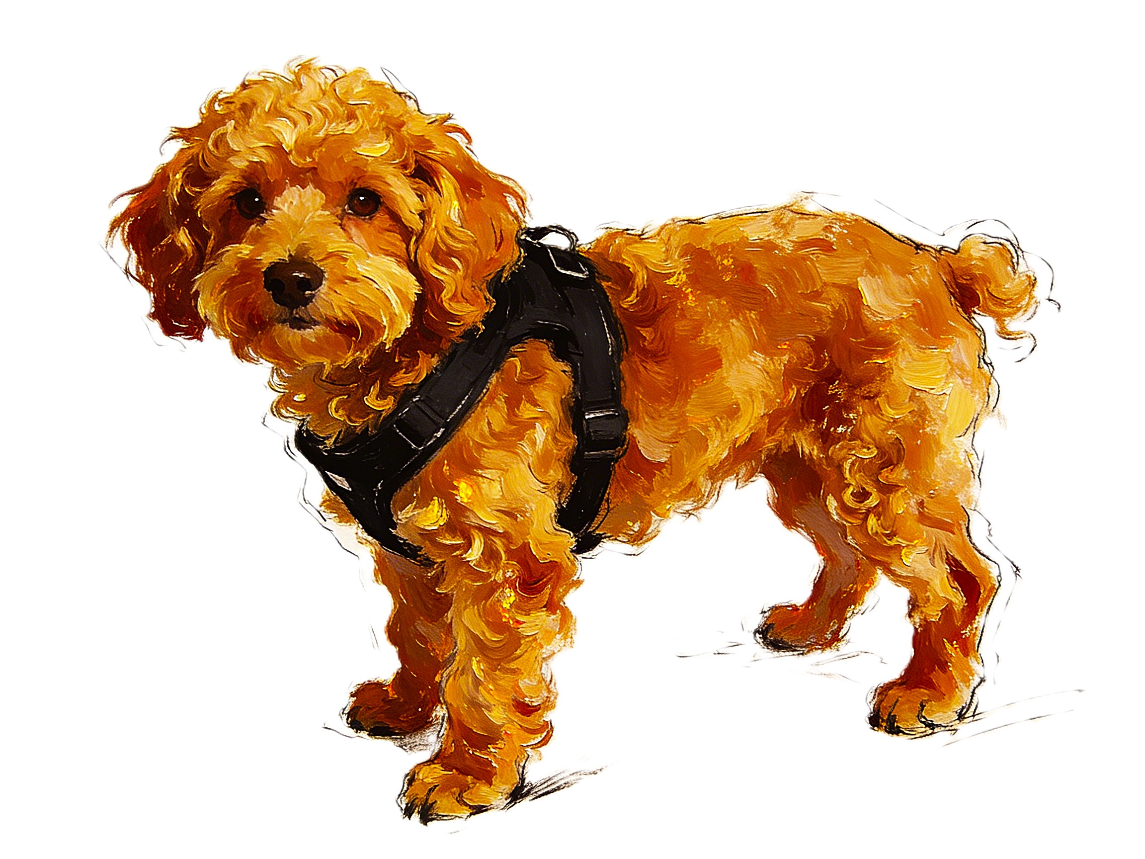 beige dog