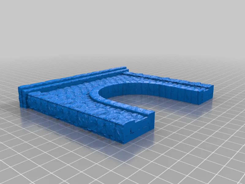 3 Stone Single Tunnel Portal - HO Scale