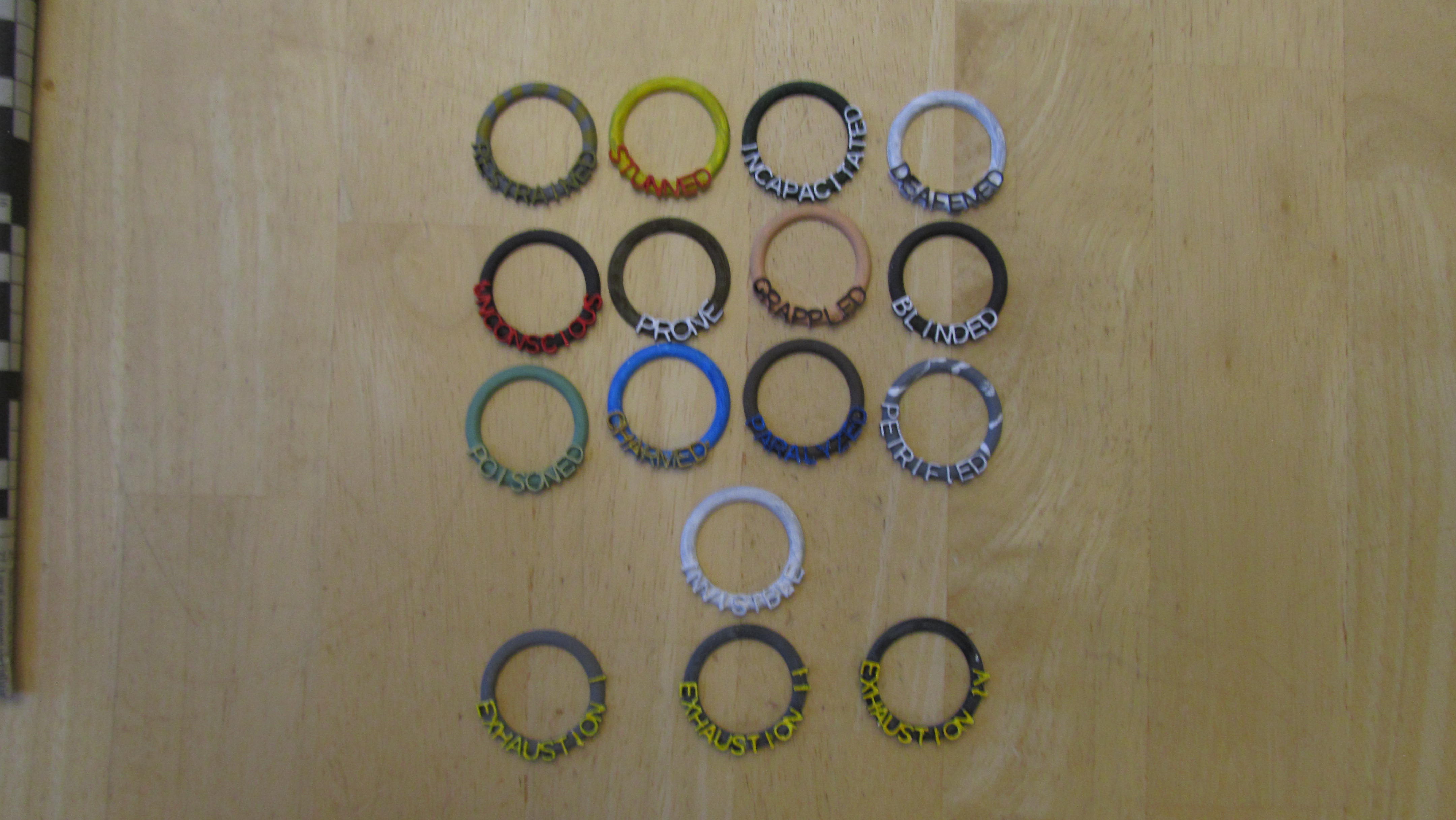D&D 5e condition rings