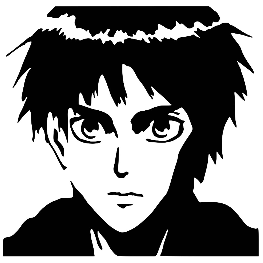 AOT Eren Yeager stencil 2