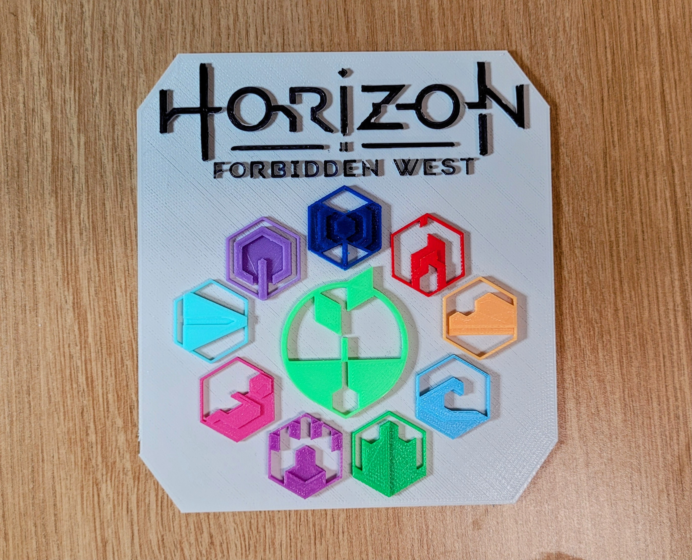 Horizon Forbidden West logo with subordinate functions