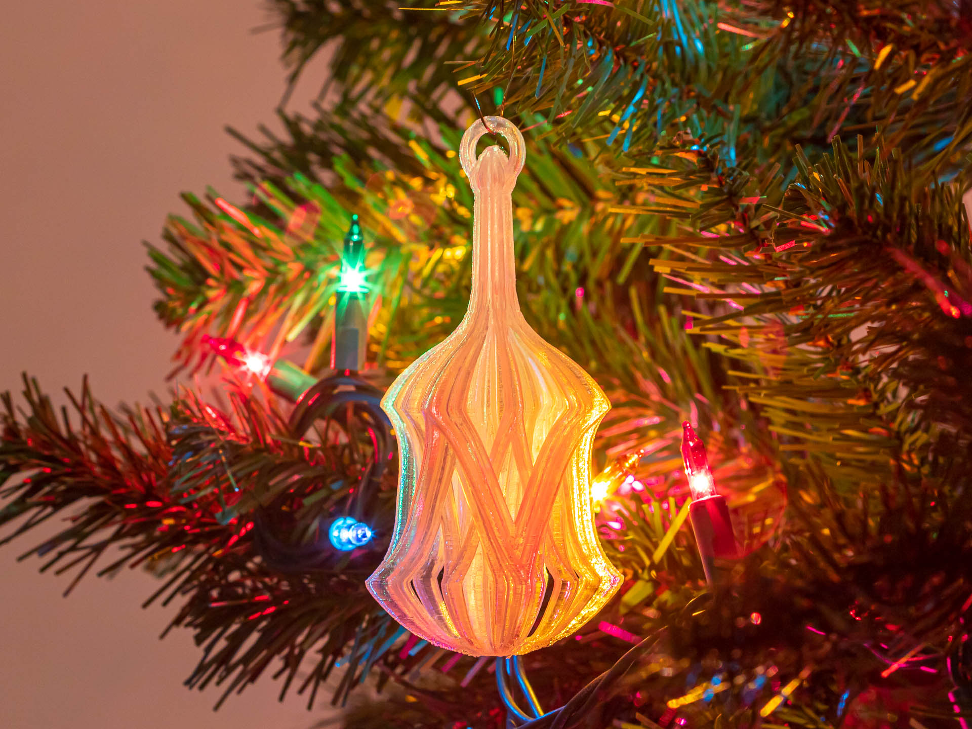 ZigZag Christmas Ornament