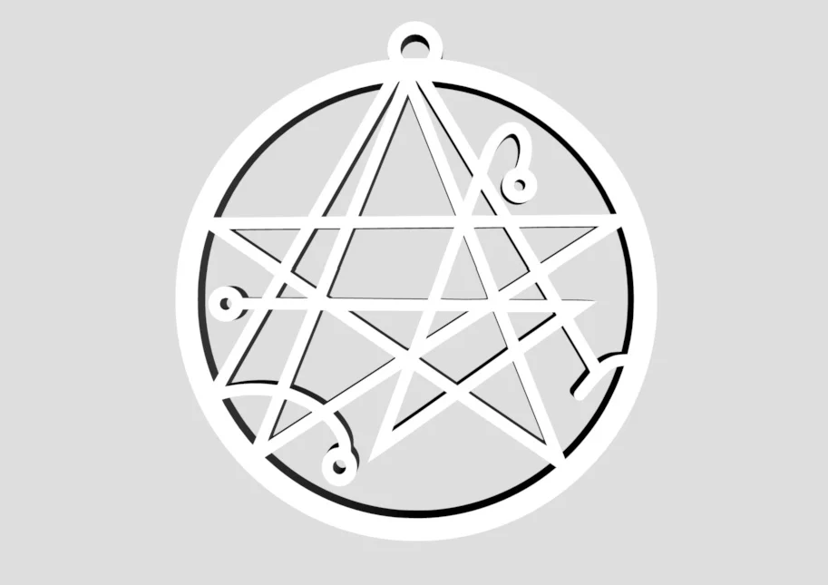 Necronomicon Earrings