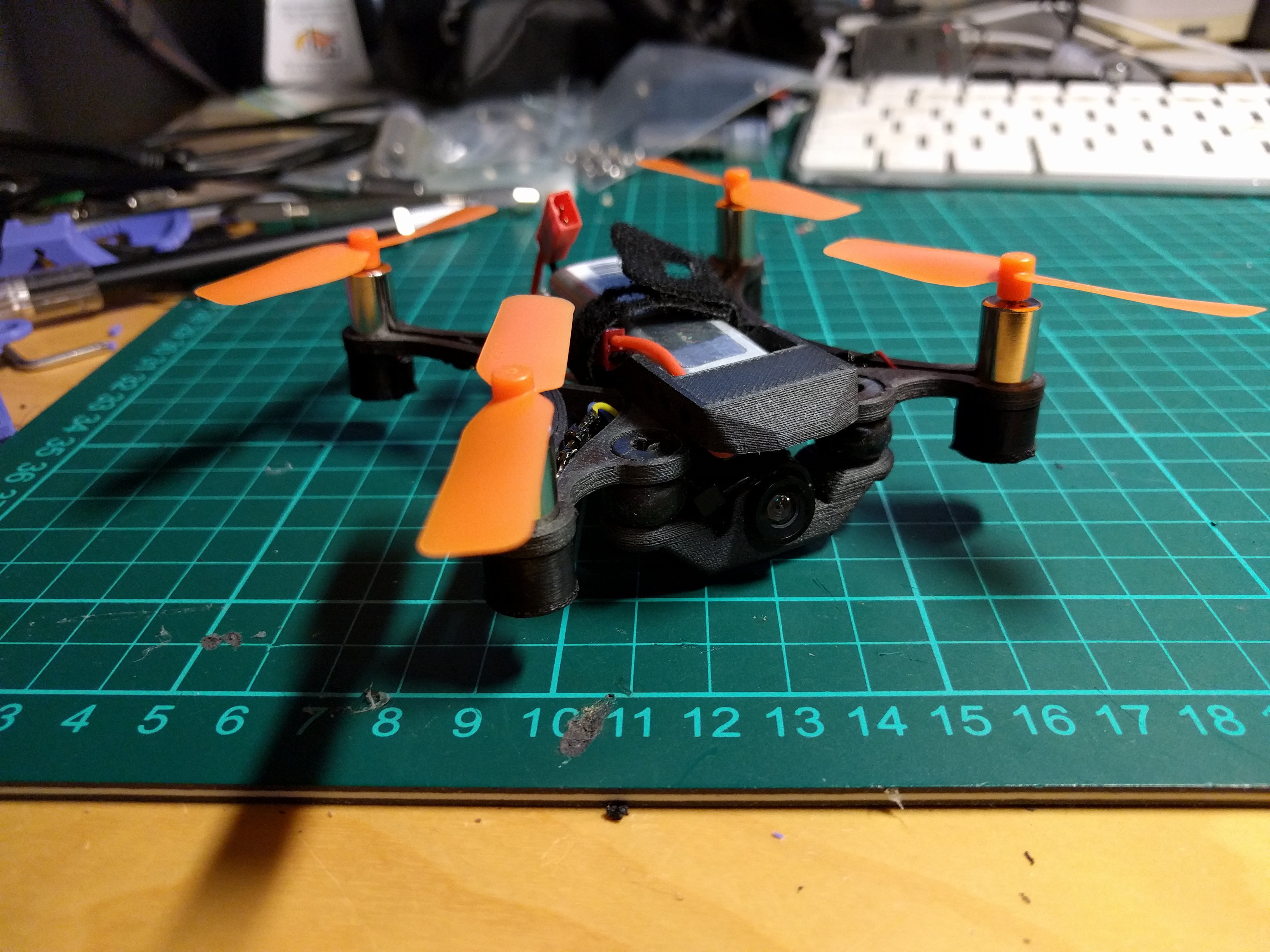 FireFlo with VTX tray, battery fairing
