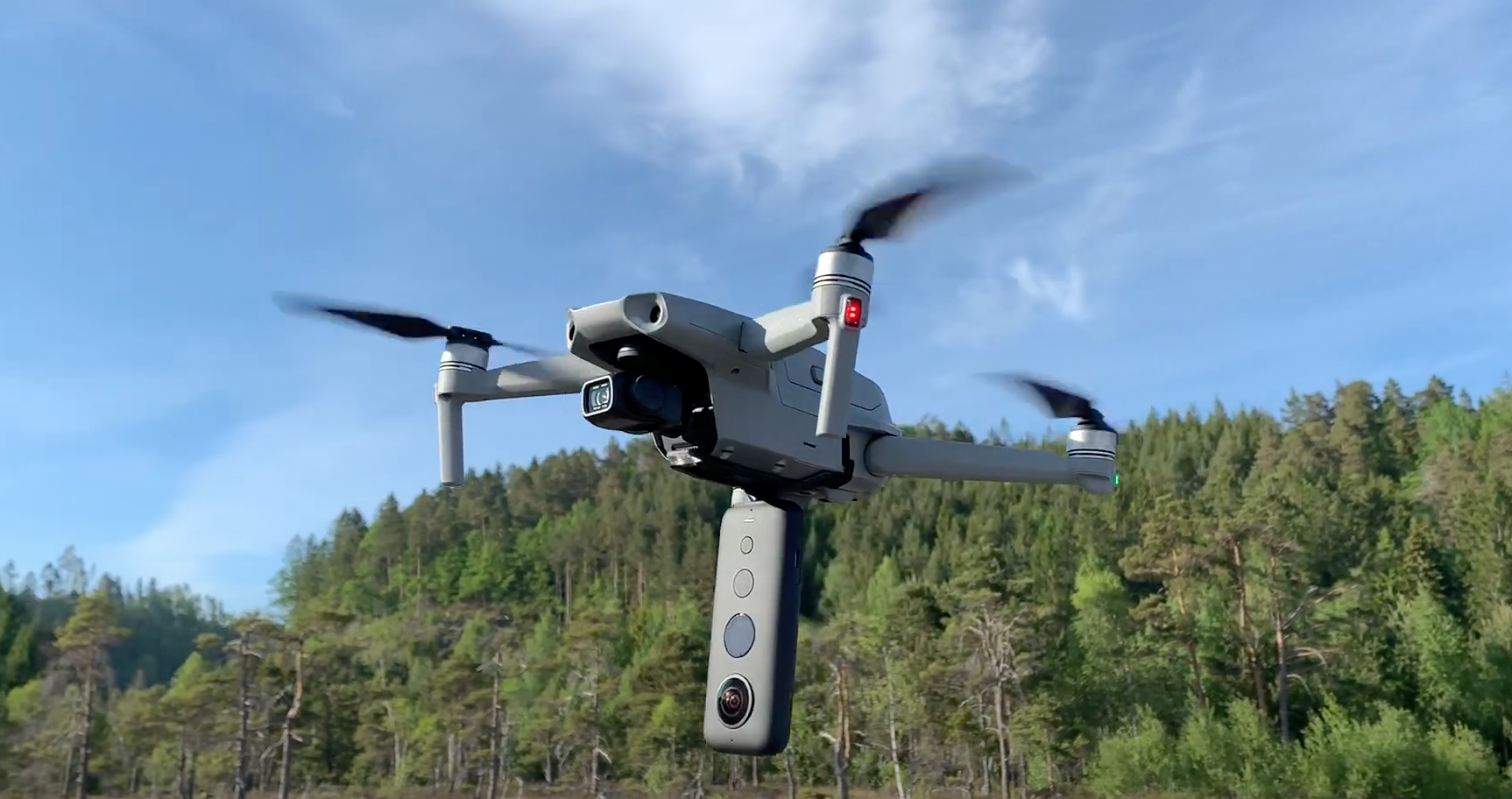 DJI Mavic Air 2 Insta 360 One X Cam Holder