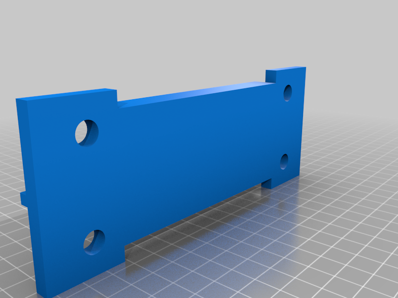 Dance pad aluminum extrusion FSR bracket