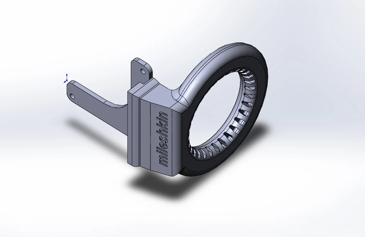 ANYCUBIC I3 MEGA circular fan duct + E3D_V6 mod version