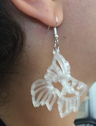 Pendientes Pez Ángel