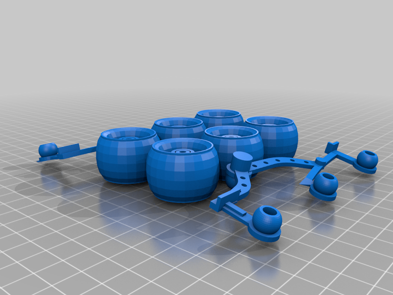Mars Rover: Sojourner (With functional bogeys and wheels)