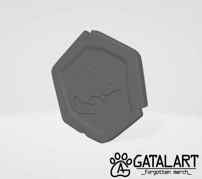 Doubloon coin Bilge Rat - Sea of Thieves Inspired