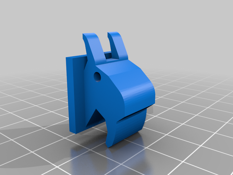 goat head doorknob stop