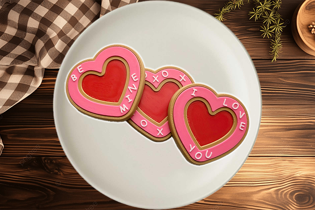 Jam-filled Valentine's Day Sugar Cookie Cusom